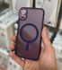 Чохол Space Magnetic Color з Magsafe для iPhone X\Xs Темно-фіолетовий 214-00843 фото