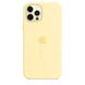 Силиконовый чехол для iPhone 12 Pro Max Mellow Yellow 208-00456 фото