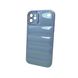 Чехол Down Jacket Frame для iPhone 12 Light Blue 666-00324 фото