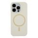 Чохол Glow Silicone Case with Magsafe для iPhone 14 Pro Antique white 214-03900 фото