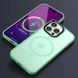 TPU+PC чохол Metal Buttons with MagSafe Colorful для Apple iPhone 14 Pro (6.1") Matcha Green 555-03118 фото 2