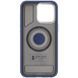 Чехол SGP PC+Leather with Magnetic Fit для Apple iPhone 15 Pro (6.1") Blue ILSO-00000074876-2 фото 2