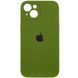 Чохол Silicone Case Full Size with Frame для iPhone 15 Plus Army Green 208-05056 фото