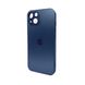 Чохол для смартфона AG Glass Matt Frame Color для iPhone 15 Navy Blue 666-00638 фото 1