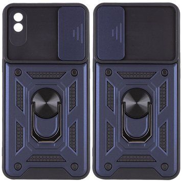 Ударостійкий чохол Camshield Serge Ring для Xiaomi Redmi 9A Blue 777-04641 фото