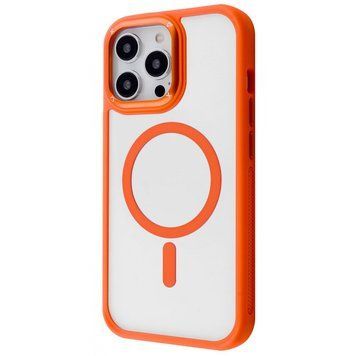 Чохол Proove Clear Essence Case with Magnetic Ring iPhone 16 Pro Max Orange 656-04419 фото