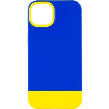 Чохол TPU+PC Bichromatic для Apple iPhone 12 Pro Max (6.7") Navy Blue / Yellow 555-03951 фото