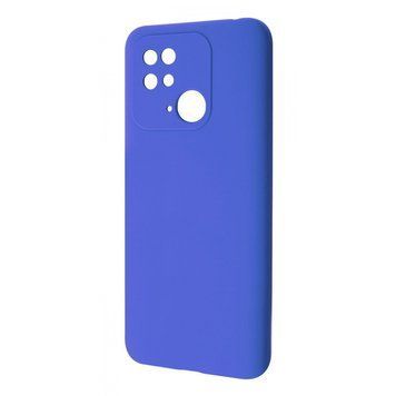 Чохол WAVE Full Silicone Cover для Xiaomi Redmi 10C Blue 656-07414 фото