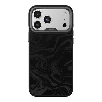 Чохол Kajsa Glamorous Collection Fluid Art with MagSafe для iPhone 17 Pro Black O-Ring 2020000507666 фото
