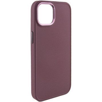 Чехол TPU Bonbon Metal Style для Apple iPhone 12 Pro Max (6.7") Plum 208-06128 фото