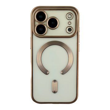 Чохол TPU Metallic Chrome Full Camera with Magsafe для iPhone 17 Pro Max Titan 214-04625 фото