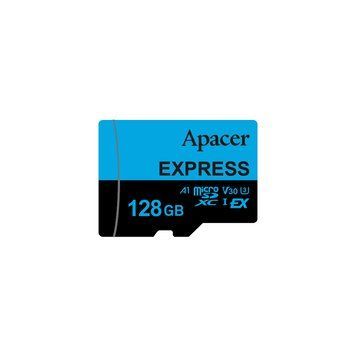 Карта пам'яті microSDXC (UHS-1 U3) Apacer Express 128Gb class 10 V30 A1 Read/Write:810/700 MB/sec (Compatible with Nintendo AP128GMCEXG3X17-RA фото