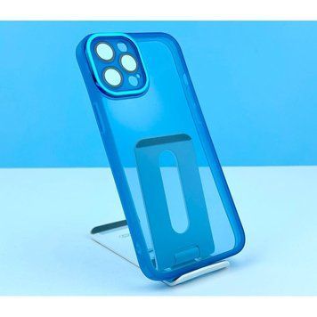Чехол Matte Edges для iPhone 14 Pro Голубий 208-01418 фото