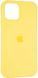Силіконовий чохол для iPhone 12 Mini Yellow 208-00433 фото