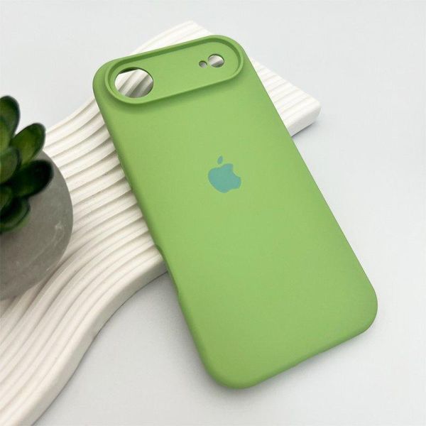 Силіконовий чохол з закритою камерою для iPhone 17 Air Mint 666-04353 фото