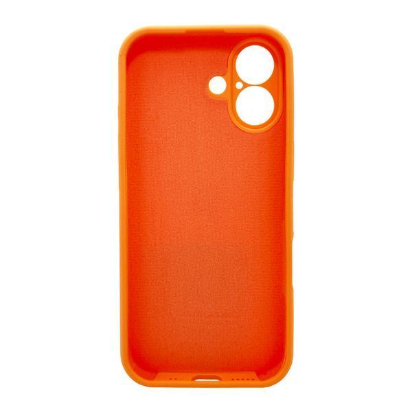 Силіконовий чохол з закритою камерою для iPhone 17 Papaya 666-04203 фото