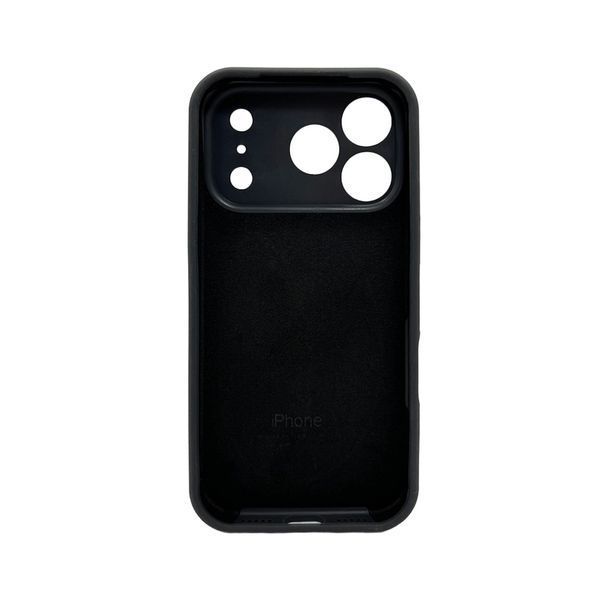 Силиконовый чехол с закрытой камерой для iPhone 17 Pro Max Darl Grey 666-04303 фото
