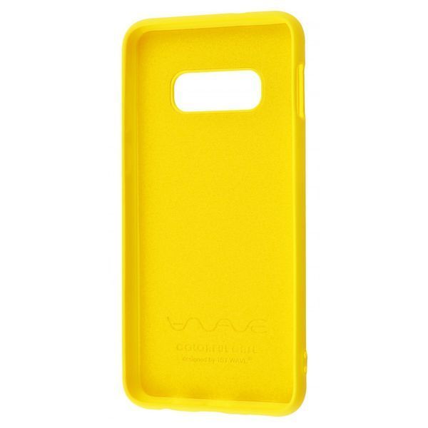 Чохол WAVE Colorful Case (TPU) Samsung Galaxy S10E (G970F) Yellow 656-06072 фото
