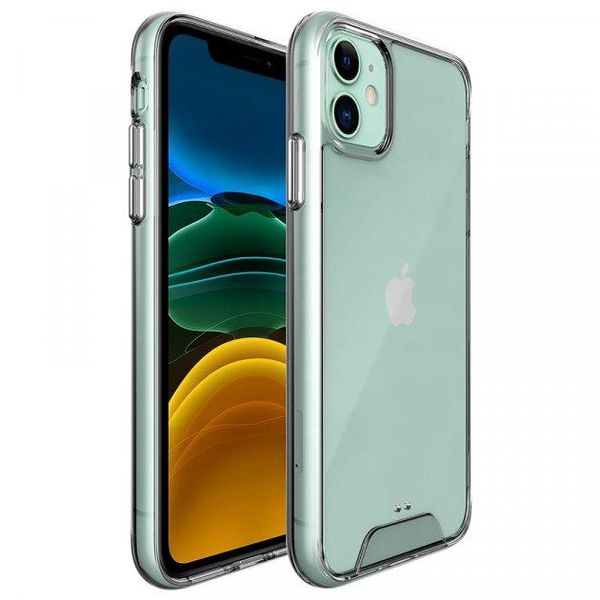 Противоударний чехол Space для iPhone 11 Прозрачный 211-00002 фото