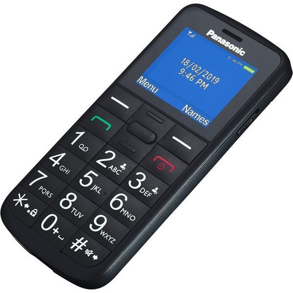 Мобільний телефон Panasonic KX-TU110 Black (KX-TU110EXB) KX-TU110EXB фото