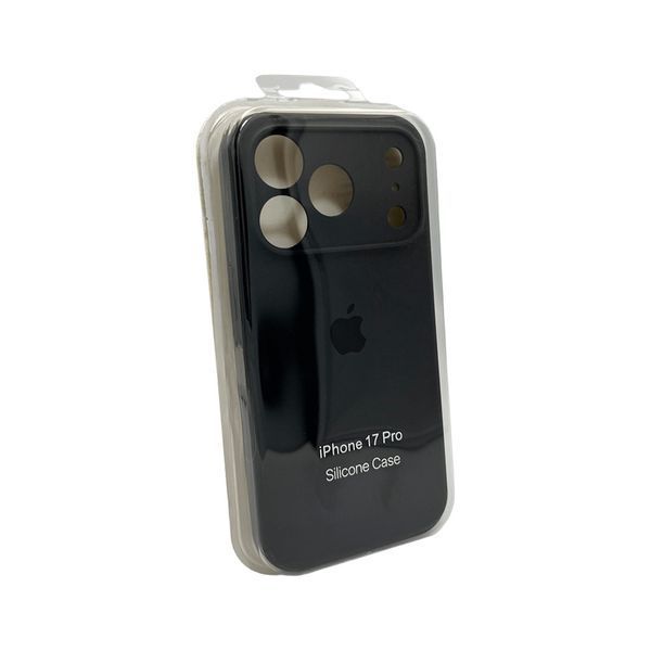 Силиконовый чехол с закрытой камерой для iPhone 17 Pro Max Darl Grey 666-04303 фото