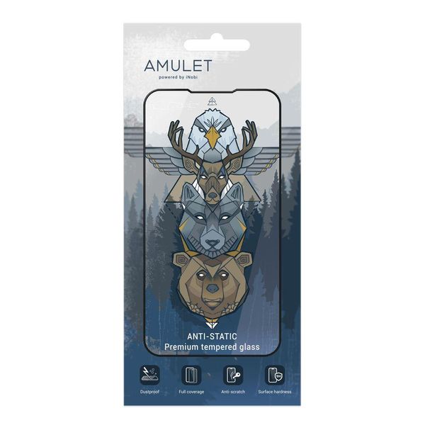 Защитное стекло iNobi AMULET 2.5D HD Antistatic для OPPO A76/Moto G13/Moto G23/OnePlus CE 2 Lite 5 G 777-00052 фото