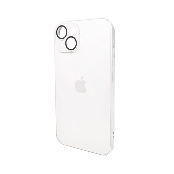 Чохол для смартфона AG Glass Matt Frame Color для iPhone 15 Pearly White 666-00639 фото