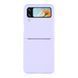 Чохол Folding Silicone для Samsung Galaxy Flip 4 (F721) Elegant Purple 757-00613 фото 1