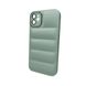 Чехол Down Jacket Frame для iPhone 12 Mint Green 666-00325 фото