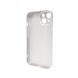 Чехол для смартфона AG Glass Matt Frame Color для iPhone 15 Pearly White 666-00639 фото 2