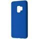 Чохол WAVE Full Silicone Cover для Samsung Galaxy S9 (G960F) Blue 656-07314 фото