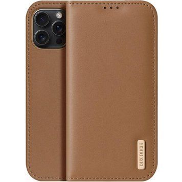 Чохол-книжка Dux Ducis Hivo для Apple iPhone 17 Pro Max (6.9") Brown ILSO-00000080535-2 фото
