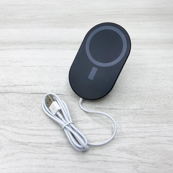 Автомобільний тримач із бездротовою зарядкою MagSafe WUW Z20 USB-A Чорний 209-00044 фото