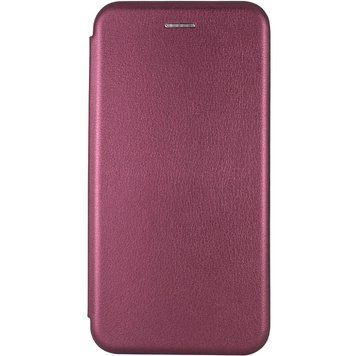 Кожаный чехол-книжка Classy для Xiaomi Redmi Note 9 / Redmi 10X Maroon 777-05995 фото