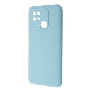Чохол WAVE Full Silicone Cover для Xiaomi Redmi 10C Sky blue 656-07415 фото