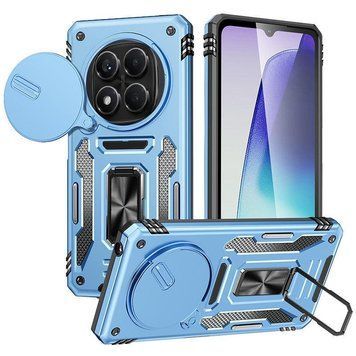 Ударопрочный чехол Camshield Army Ring для Xiaomi Redmi Note 15 Pro+ 5G / Poco M8 Pro 5G Light Blue 656-09035 фото
