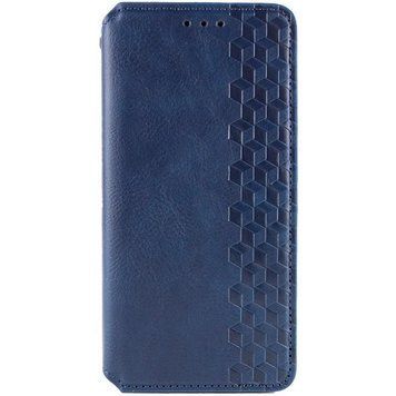 Шкіряний чохол-книжка GETMAN Cubic (PU) для Xiaomi Redmi Note 15 4G/5G (EU) Синій 656-08935 фото