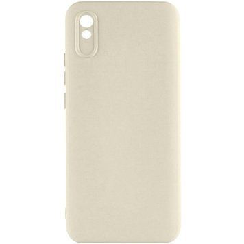 Чехол TPU GETMAN Liquid Silk Full Camera для Xiaomi Redmi 9A Песочный / Sand ILSO-00000075780-6 фото