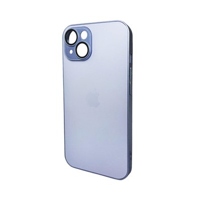 Чохол для смартфона AG Glass Matt Frame Color для iPhone 15 Sierra Blue 666-00640 фото