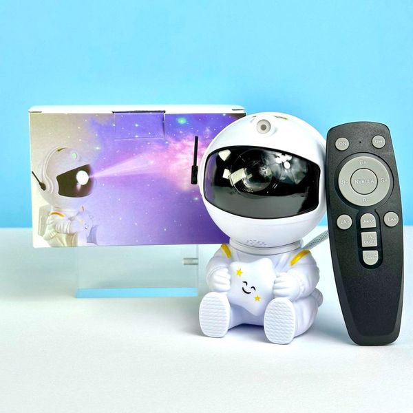 Нічник-проектор зоряного неба Astronaut Nebula Projector Mini HR-F3 300-00031 фото