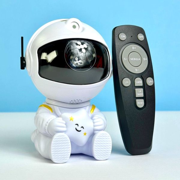 Нічник-проектор зоряного неба Astronaut Nebula Projector Mini HR-F3 300-00031 фото