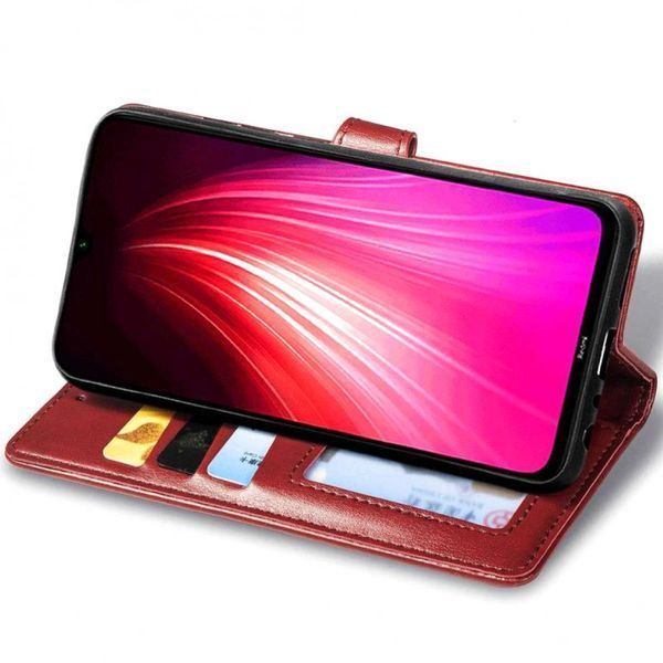 Шкіряний чохол-книжка GETMAN Gallant (PU) для Realme 10 4G Red 777-06302 фото