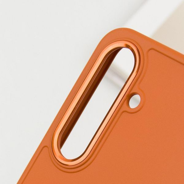 Чехол TPU Bonbon Metal Style для Samsung Galaxy S23 Papaya 555-02820 фото