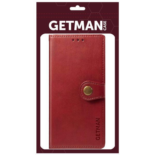 Шкіряний чохол-книжка GETMAN Gallant (PU) для Realme 10 4G Red 777-06302 фото