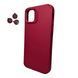 Чохол Silky Cam Protect для iPhone 11 Wine Red 666-02272 фото