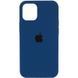 Чехол Silicone Case Full Protective для Apple iPhone 14 Plus (6.7") Navy Blue 555-04052 фото