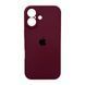 Силиконовый чехол с закрытой камерой для iPhone 17 Maroon 666-04204 фото 1