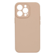 Силиконовый чехол с закрытой камерой для iPhone 13 Pro Pink-Sand 333-00747 фото