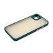 Силиконовый чехол с закрытой камерой Avenger Totu для iPhone 14 Plus Dark Green 208-00926 фото