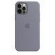 Силиконовый чехол для iPhone 12/12 Pro Lavender Gray 208-00413 фото 2